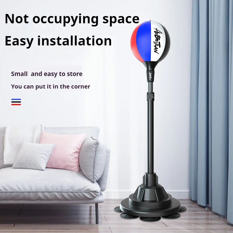 Reflex Speed Fitness Training Bag Free Standing Pedestal Boxing