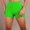 green shorts