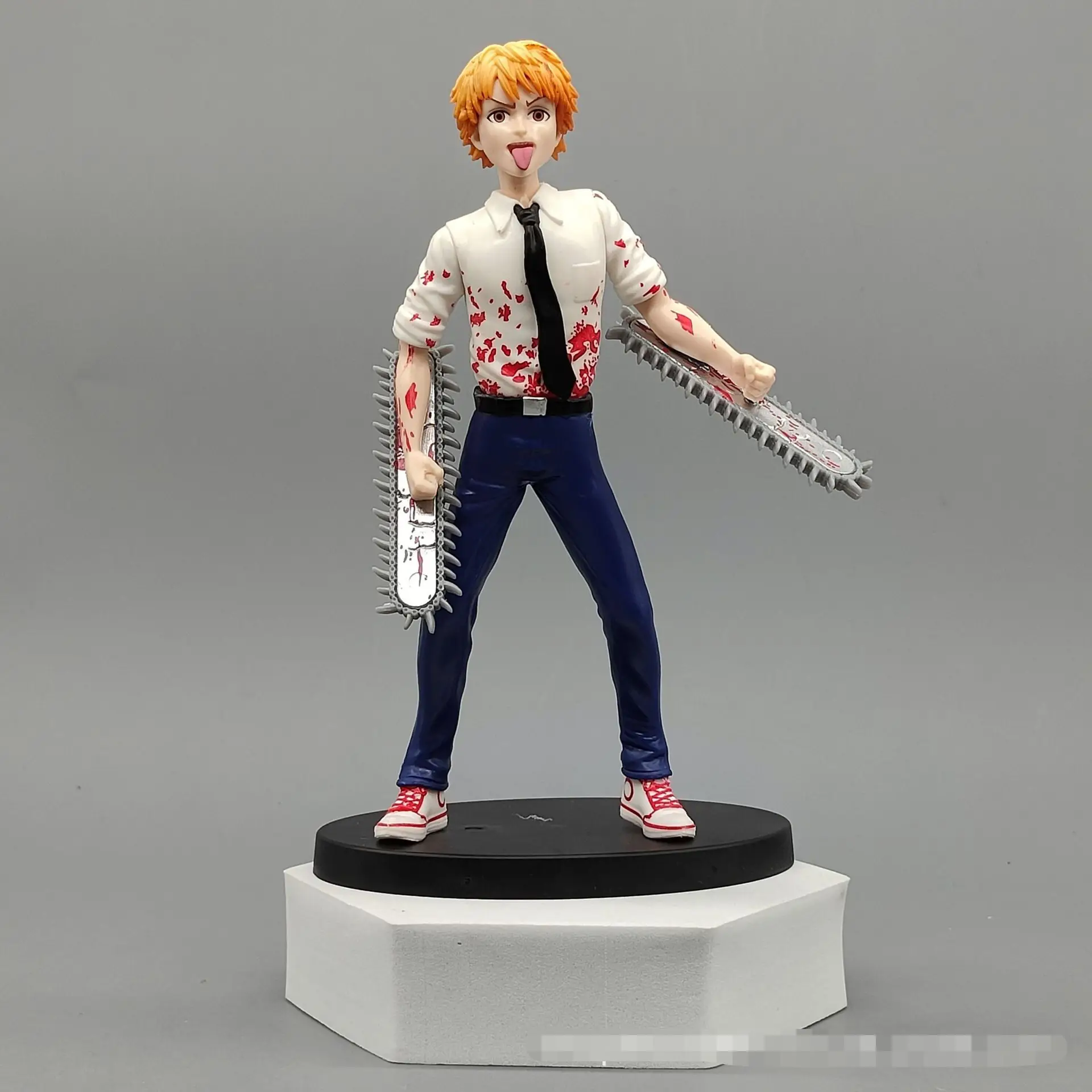 Homem Denji Motosserra Poder Pochita Anime Figuras Chainsaw Man