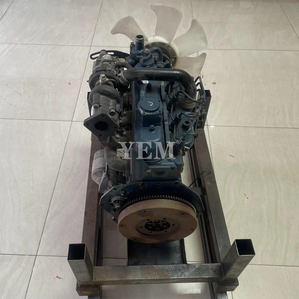 4 Cylinders Diesel Engine Assembly With Turbocharger for Kubota V1505T 2
