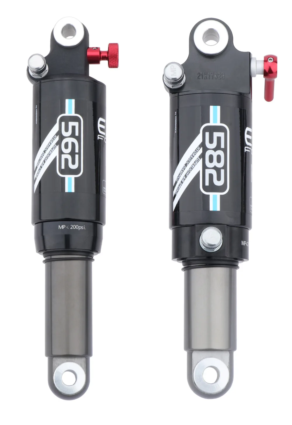 KS EXA 588RL Bicycle Dual Air Shock Absorber 165mm/190mm | MTB