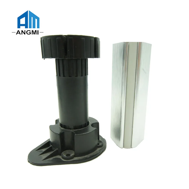 Водонепроницаемая матовая алюминиевая кухонная плинтуса 12 см, алюминиевая плинтус из ПВХ