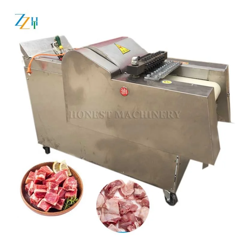 poultry meat cutter ，frozen poultry cutter， poultry meat cutting machine