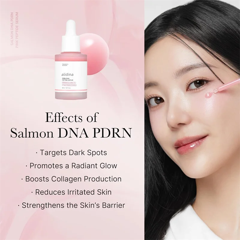 Korean PDRN Face Cream With Salmon DNA - Anti-Aging Moisturizer With Niacinamide & Vitamin C For Dark Spots