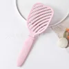 Pink openwork comb