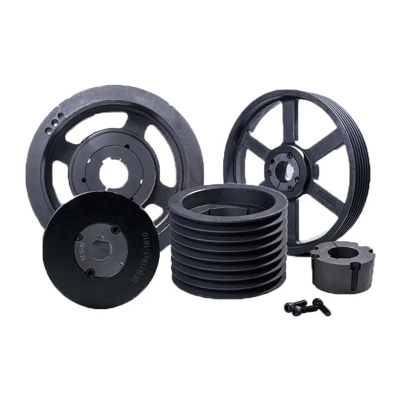 Double V Belt Pulley Type5 Six Spokes Spa,Spb,Spc Pilot Bored V Belt Pulleys Buy Large V Belt
