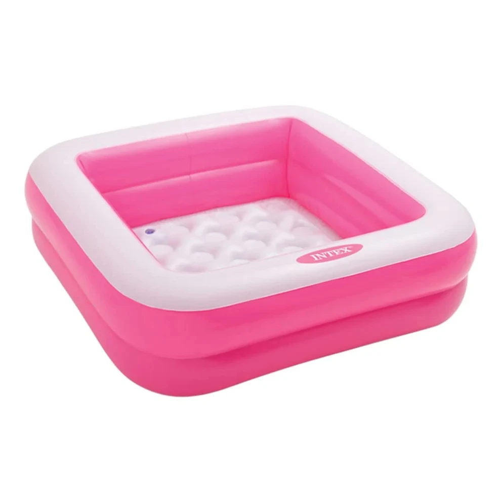 INTEX 57100 Play Box Pool Square Shape Inflatable Baby Pool 86cm X 86cm X 25cm