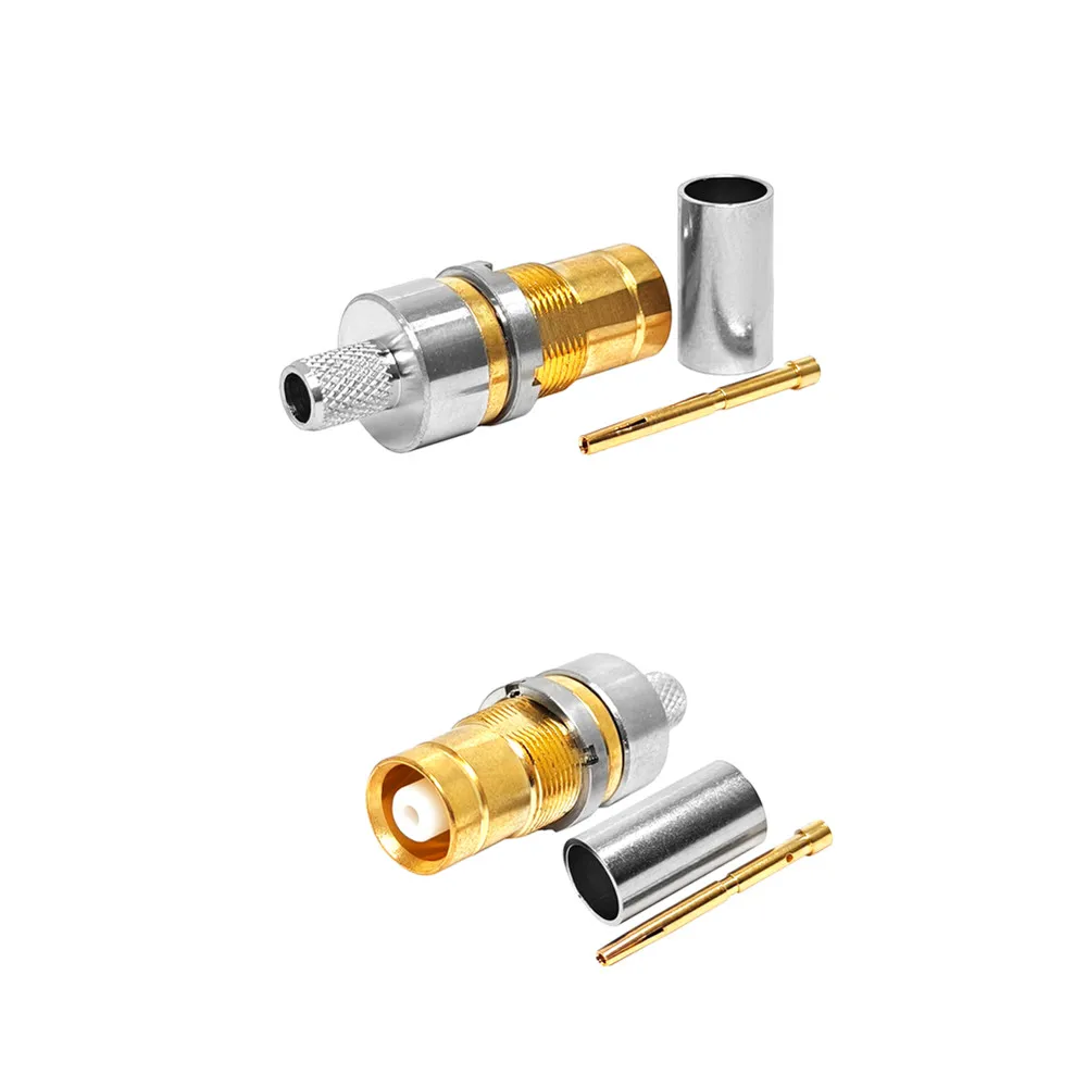 Factory Connectors (rf)  L9  1.6-5.6 Female Jack Bulkhead  for FLex5 Cable Rf Coaxial Connector Converter Connecteur