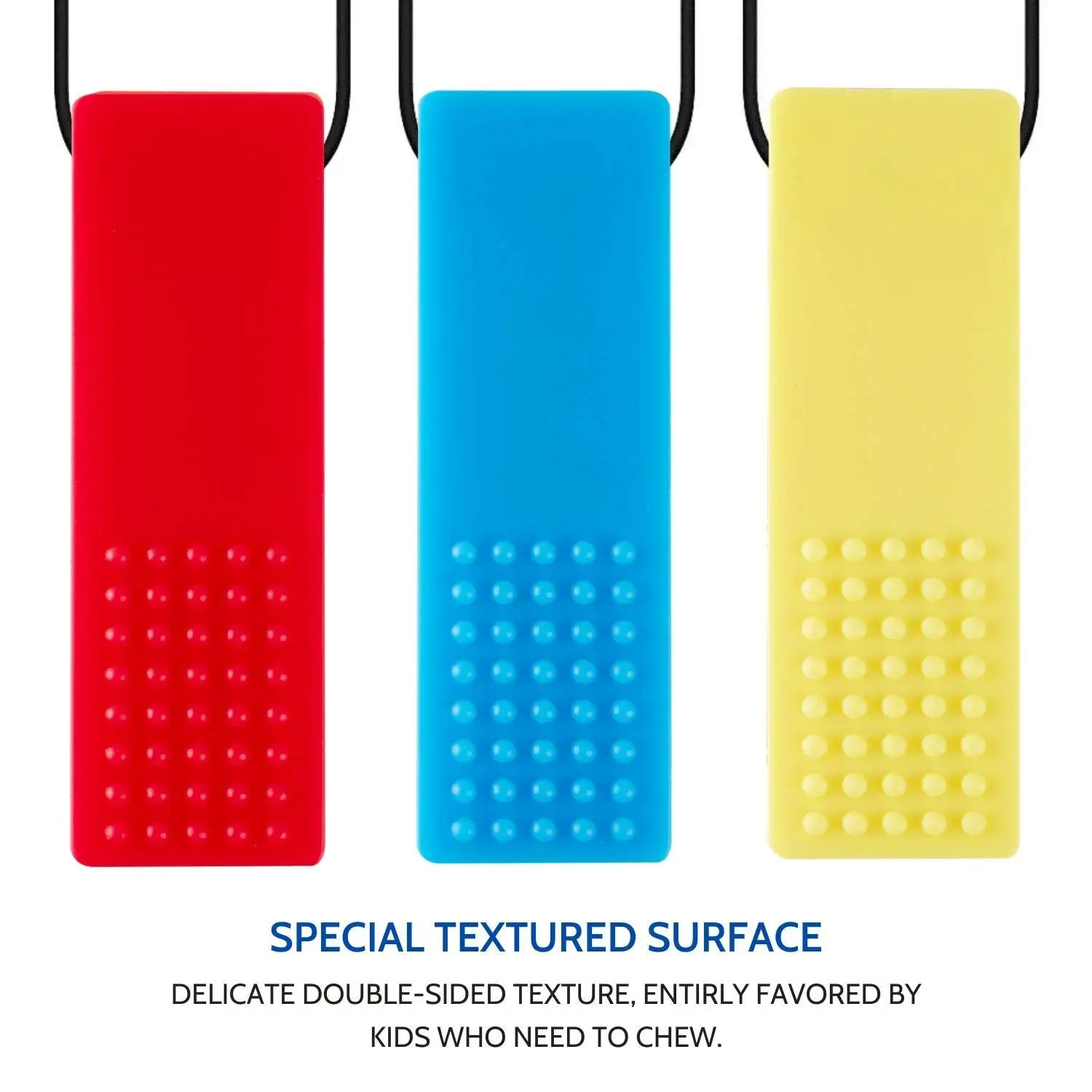 Sensory Chew Necklace For Kids Toddlers With Autism Adhd Biting Needs