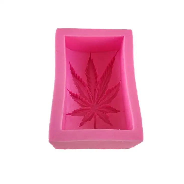 Marijuana Cannabis Hemp Leaf Silicone Molds Candy Weed Pot Soap Mold