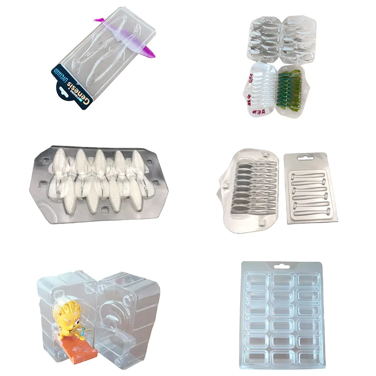 Wholesale funko Pop Protectors Box Packaging Custom Blister Pvc Packaging  clear Plastic Fishing Lure Bait Packaging Blister Box