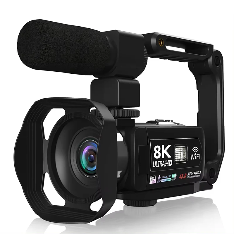 8K Ultra HD Digital Camera with 18X Optical Zoom & Wifi