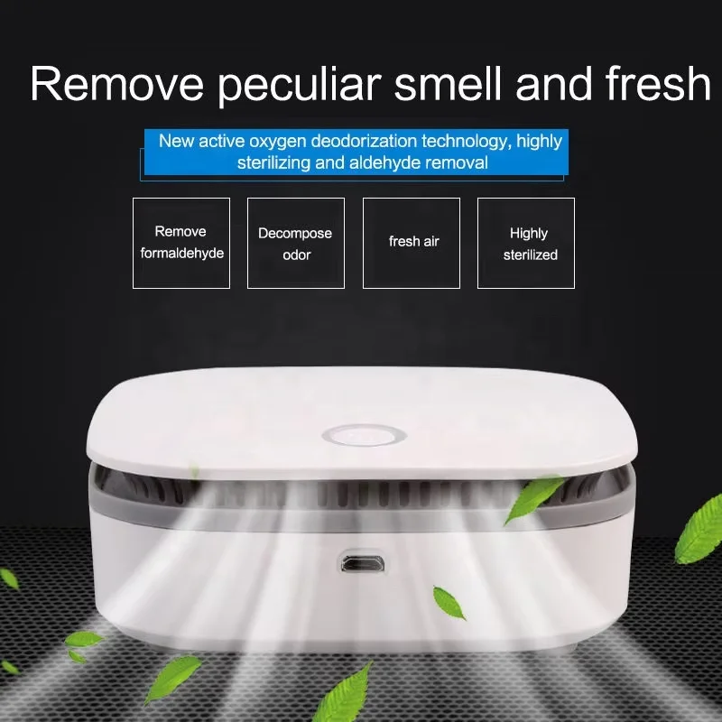 Air Purifier Household Negative Ion Deodorizer for Formaldehyde Ozone Generator for Pets Vehicle air Disinfection Machine 5