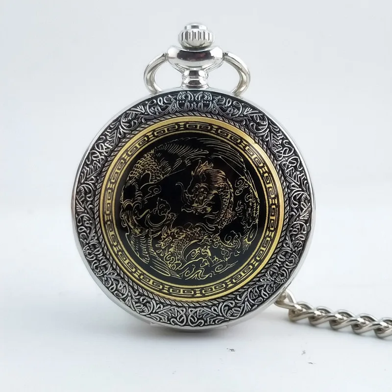 Akopiuto Mode Elder Scrolls Skyrim Quartz Montre de Poche Pendentif Collier Hommes Femmes Bronze Akopiuto Mode Elder Scrolls Skyrim Quartz Montre de Poche Pendentif Collier Hommes Femmes Bronze