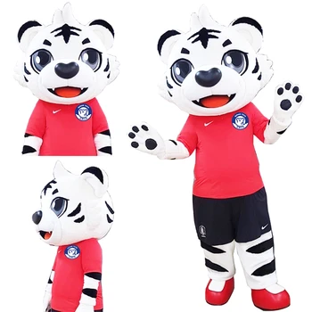 Advertising Tiger Mascot Costume Custom Made, Used Cartoon Character Custom Engrave High Quality  Mascots Costumes For Party