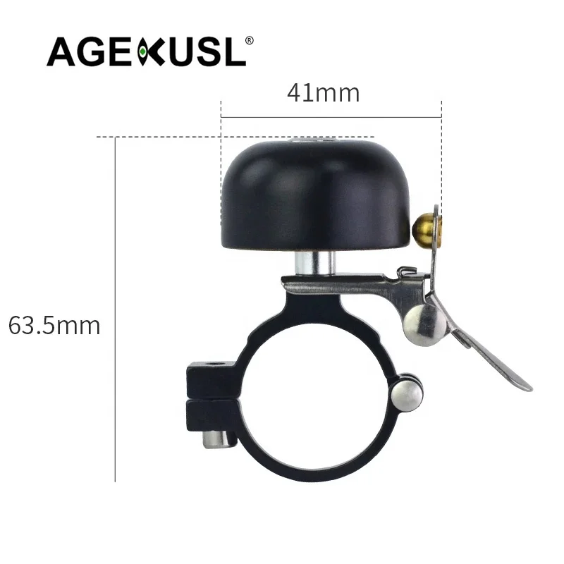 Мини звонок-звонок AGEKUSL для велосипеда складного Brompton Dahon Классический Латунный велосипед