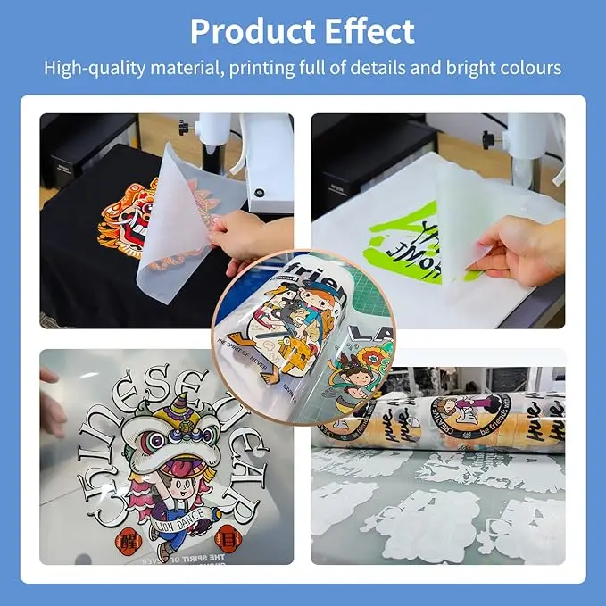 XinFlying Direct Cold Transfer Dtf Printer 60cm Roll Film 33cm Dtf Film Roll for DTF Printer