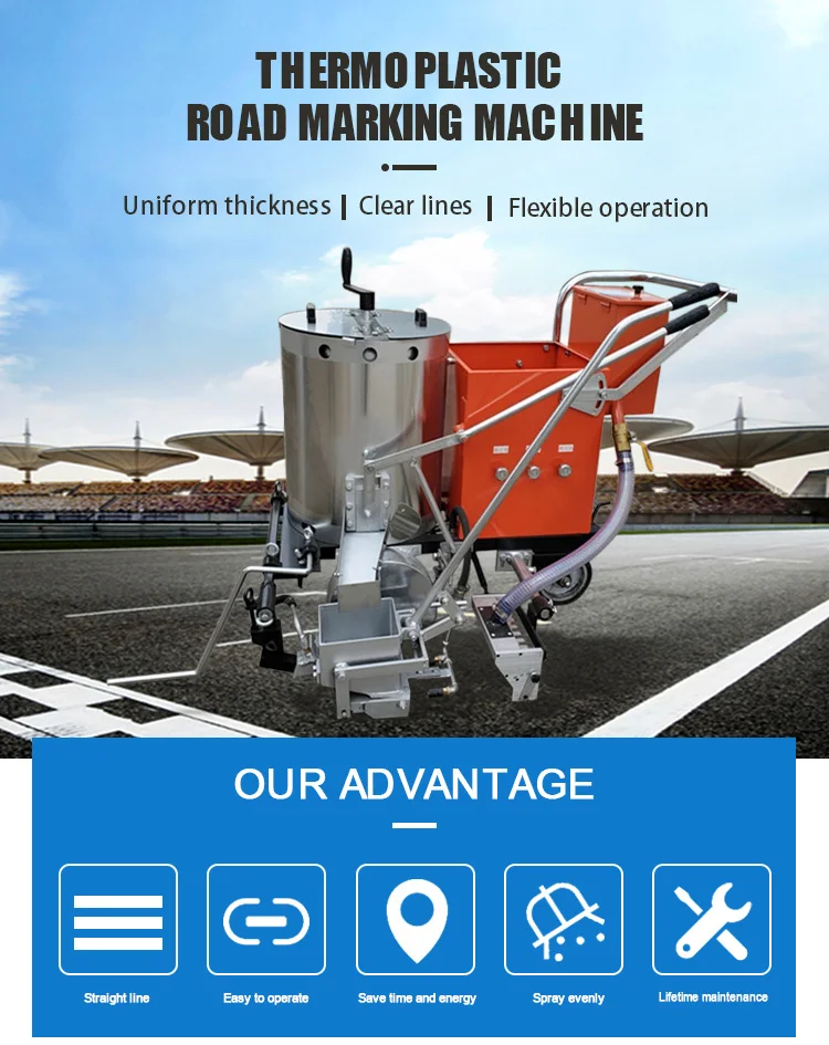 Hand Push Pavement Marking Line Machine Thermoplastic Buy Hotmelt