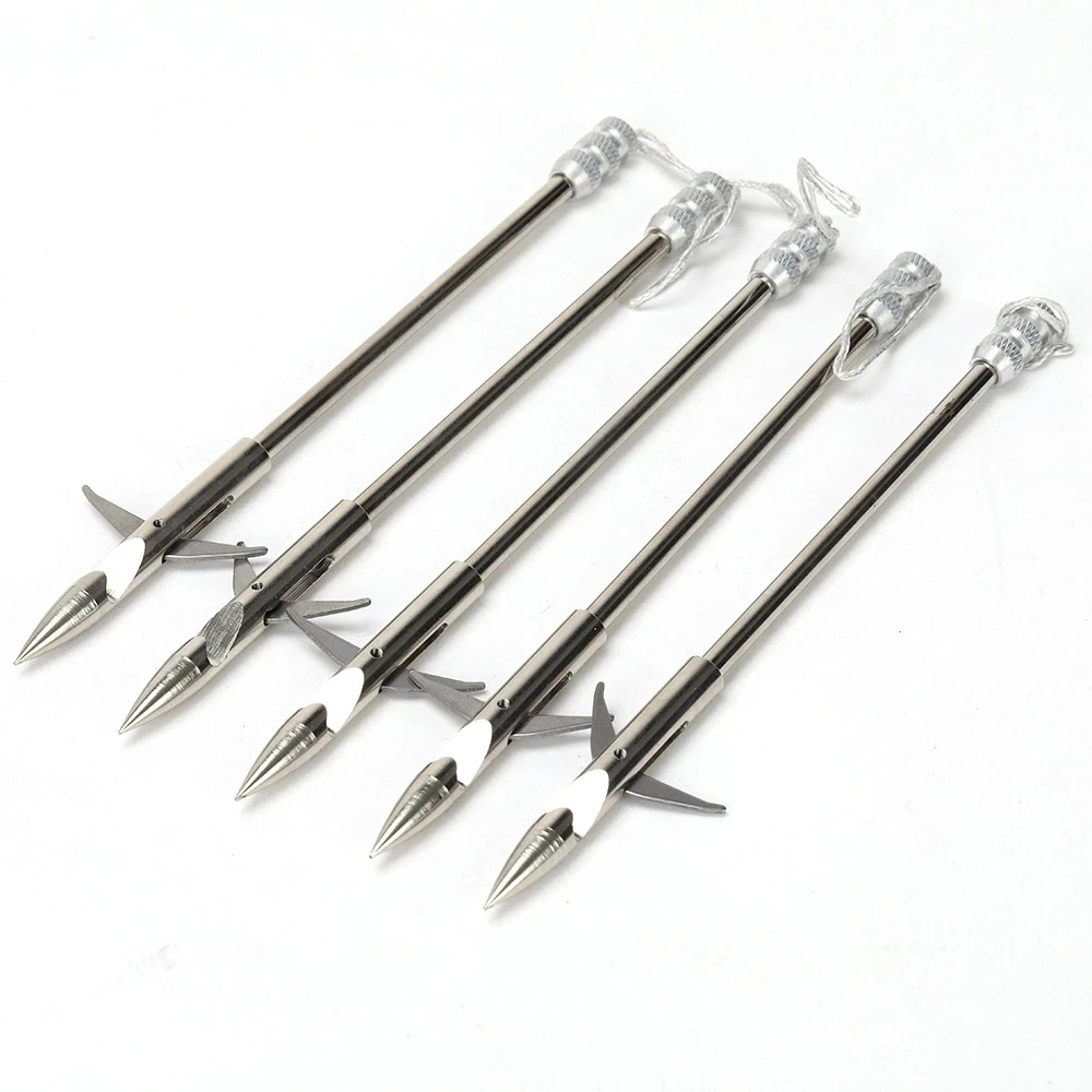 Stainless Steel Bullets Darts Flying Shark Dart Fishing Arrows for Fishing  T RC 