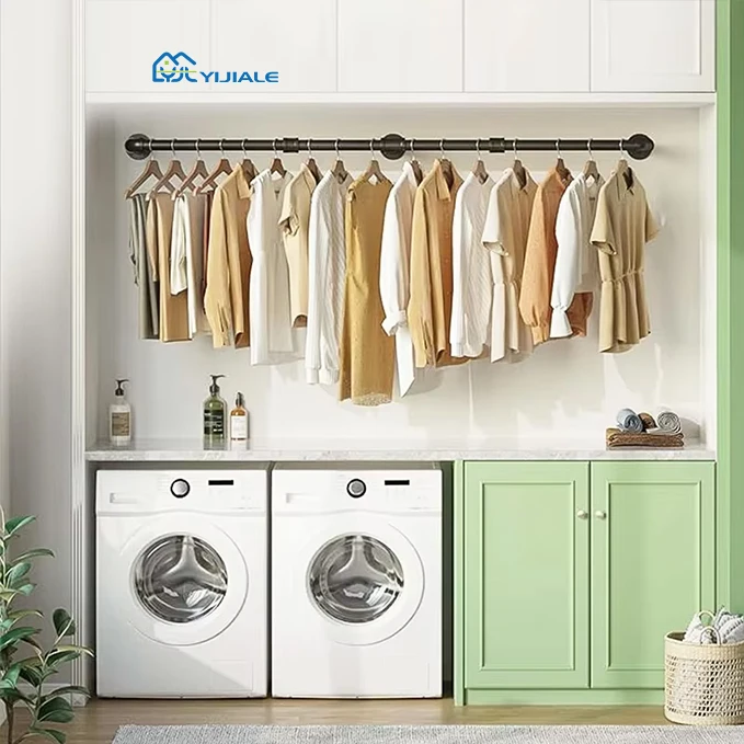 YIJIALE Metal Drying Rack Clothes Combination Garment Racks for Clothes