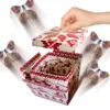 Red christmas stockings butterfly box