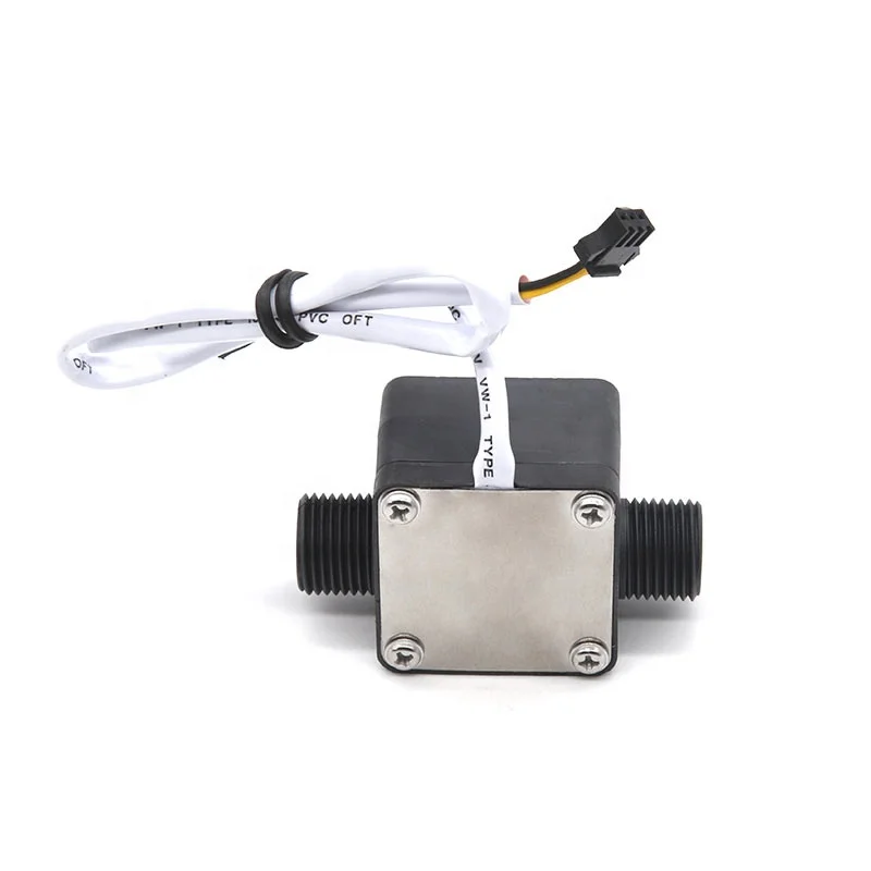 High Accuracy PPS Gear Flowmeter Manufacturer OEM Liquid Flow Meter for LPG Fuel Car Washer Water Sensor 24VDC 0.5-20L/min