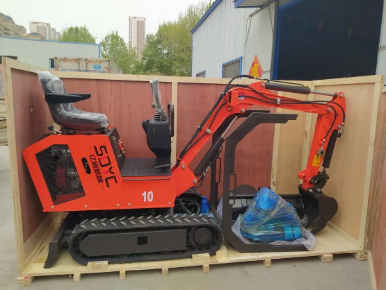 Miniexcavadora de orugas de 1,5 toneladas