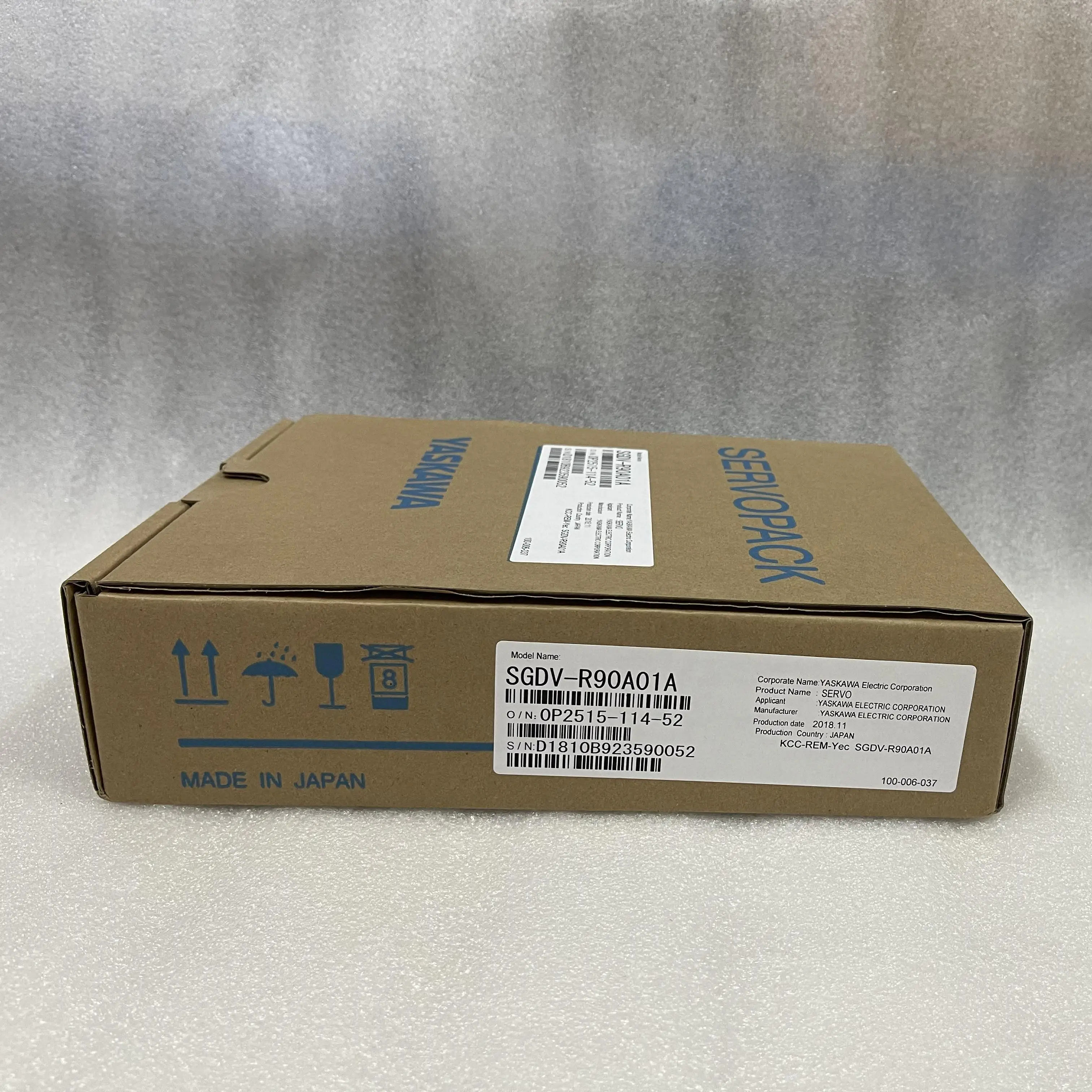 Yaskawa Servo Amplifier SGDV-R90A01A