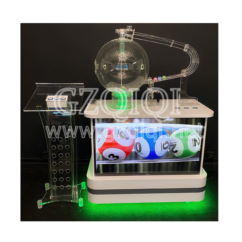 Лотерейный аппарат Air Mix с элегантным дизайном, который ищет лотерейные игры