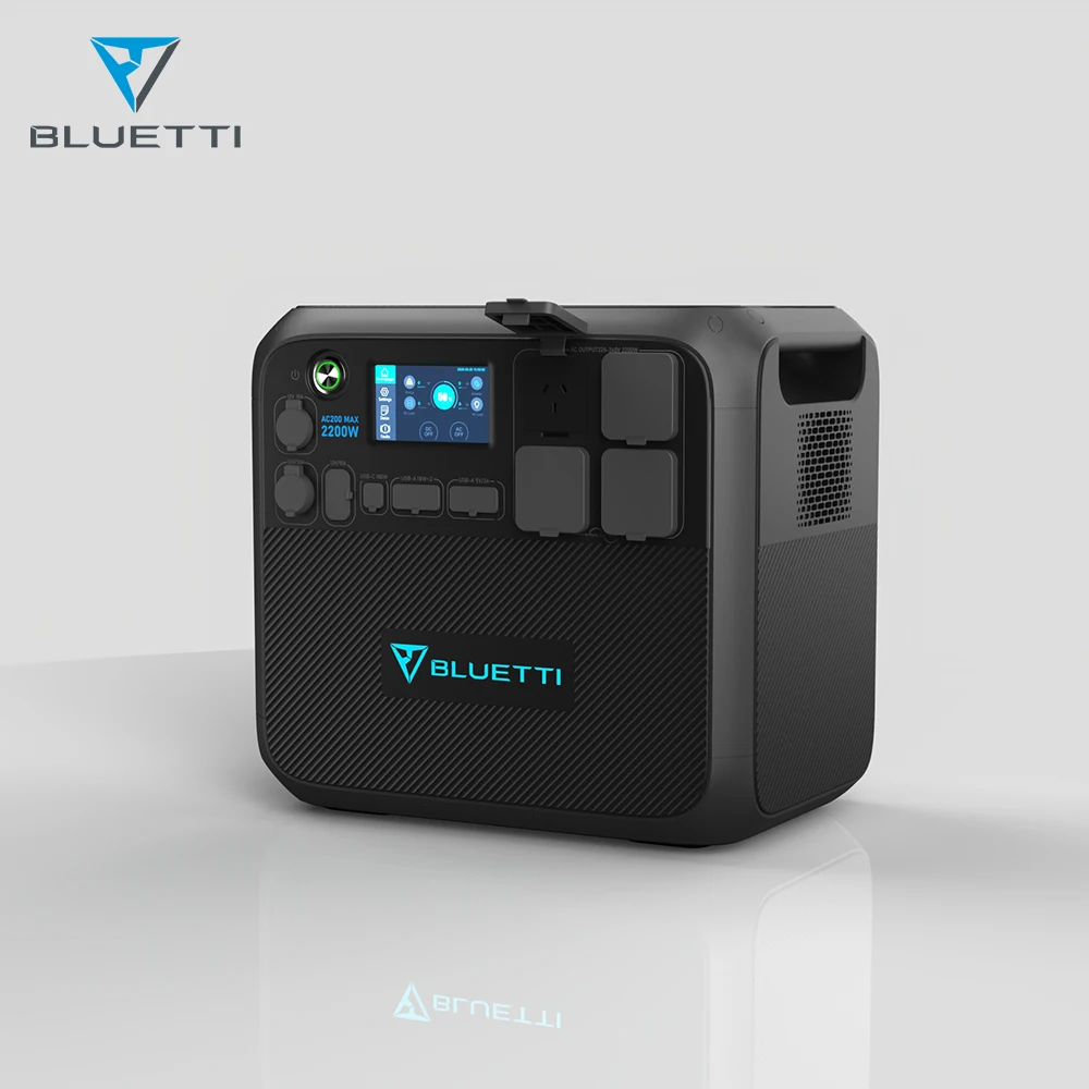 BLUETTI AC200MAX Portable Power Station - 2200w Solar Generator