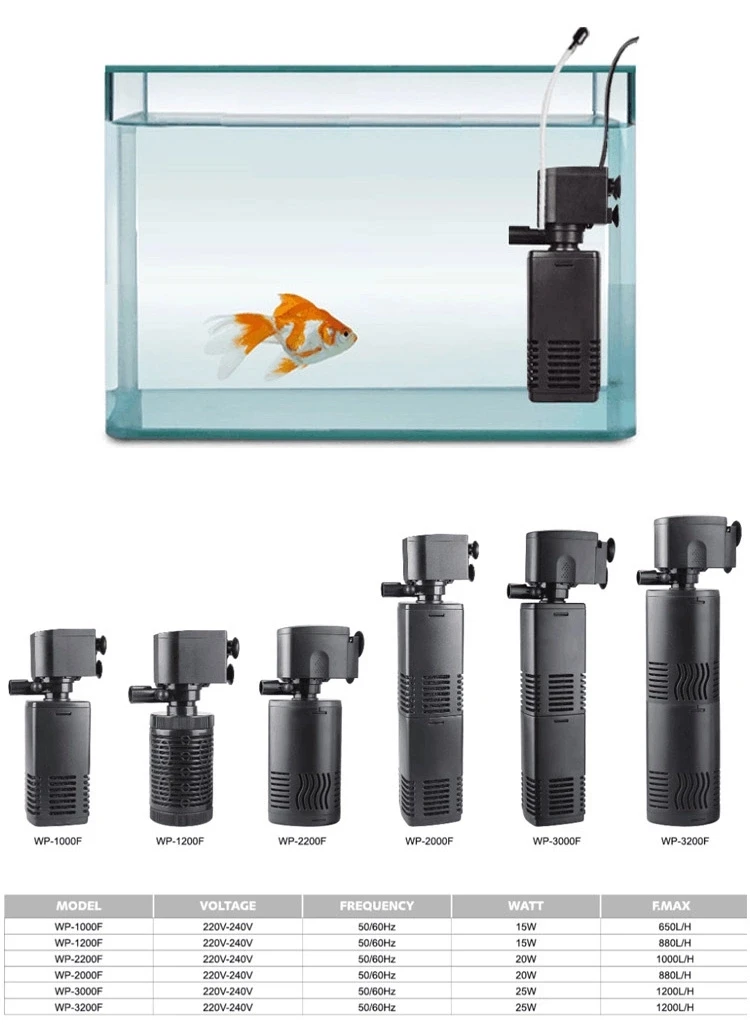 fish bowl filter pump