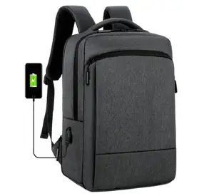 Large Capacity Anti Theft Multifunctional Usb Charging Business Travel Men Expandable Laptop Backpack