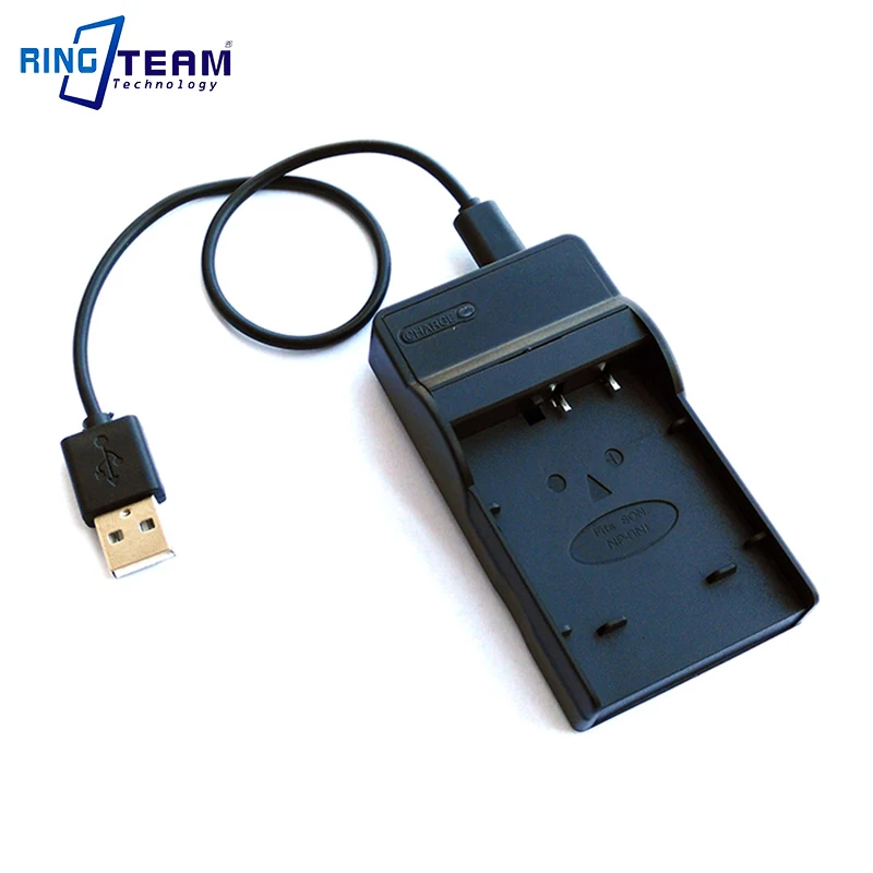 DSTE Caricabatterie Doppio USB Per Sony NP-BN1 – Compatibile BC-CSN, LED, Micro USB