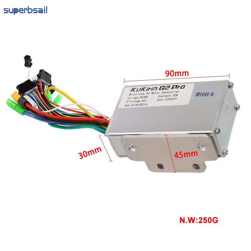 Superbsail  Motor Controller for Kukirin G2 Pro  electric scooter KUGOO Kirin G2 Max skateboard controller spare parts supplier