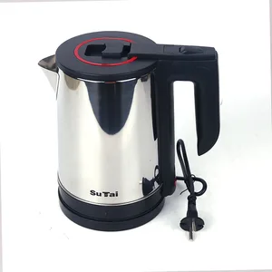 New Design Retro Stainless Steel Electric Kettle 1.8 Liters Temperature Control Switch Boiling Hot Water for Tea Big Sale Hotels