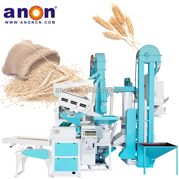 Anon 15s Rice Mill Machinery Paddy Automatic 15tpd Automatic Rice Mill ...