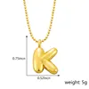 Gold K only pandent