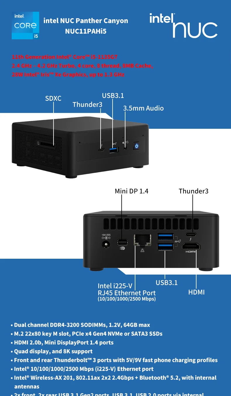 intel nuc rnuc11pahi 50000