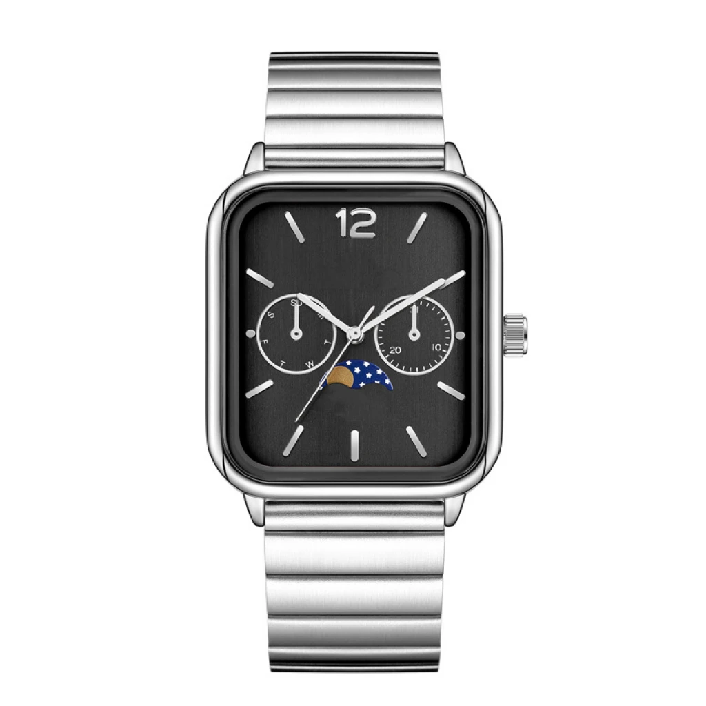 Customized Colorful Dials Luxury Unisex Watch with Waterproof Stainless ...