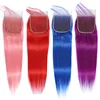 Colored hair lace closure