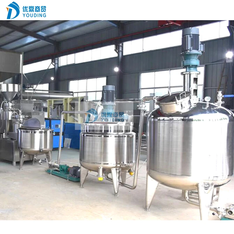 Groundnut Shucker  Automatic Peanuts Processing Line peanuts Butter Machines
