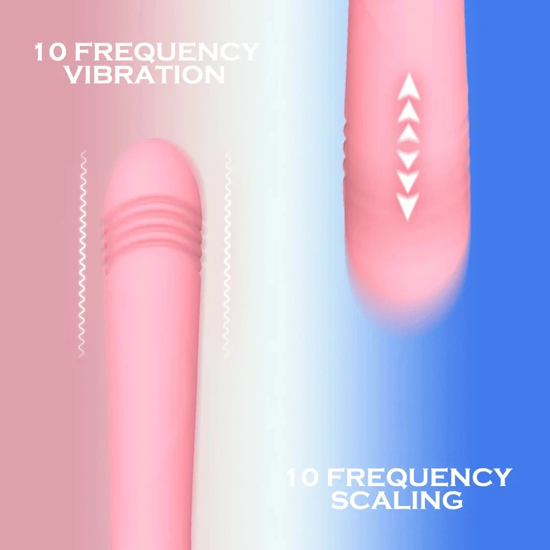 Senior Simulation 30 Wrench Vibrator Automatic Telescopic Dildo AV Stick Massager Female Masturbator Wrench Sex Toys