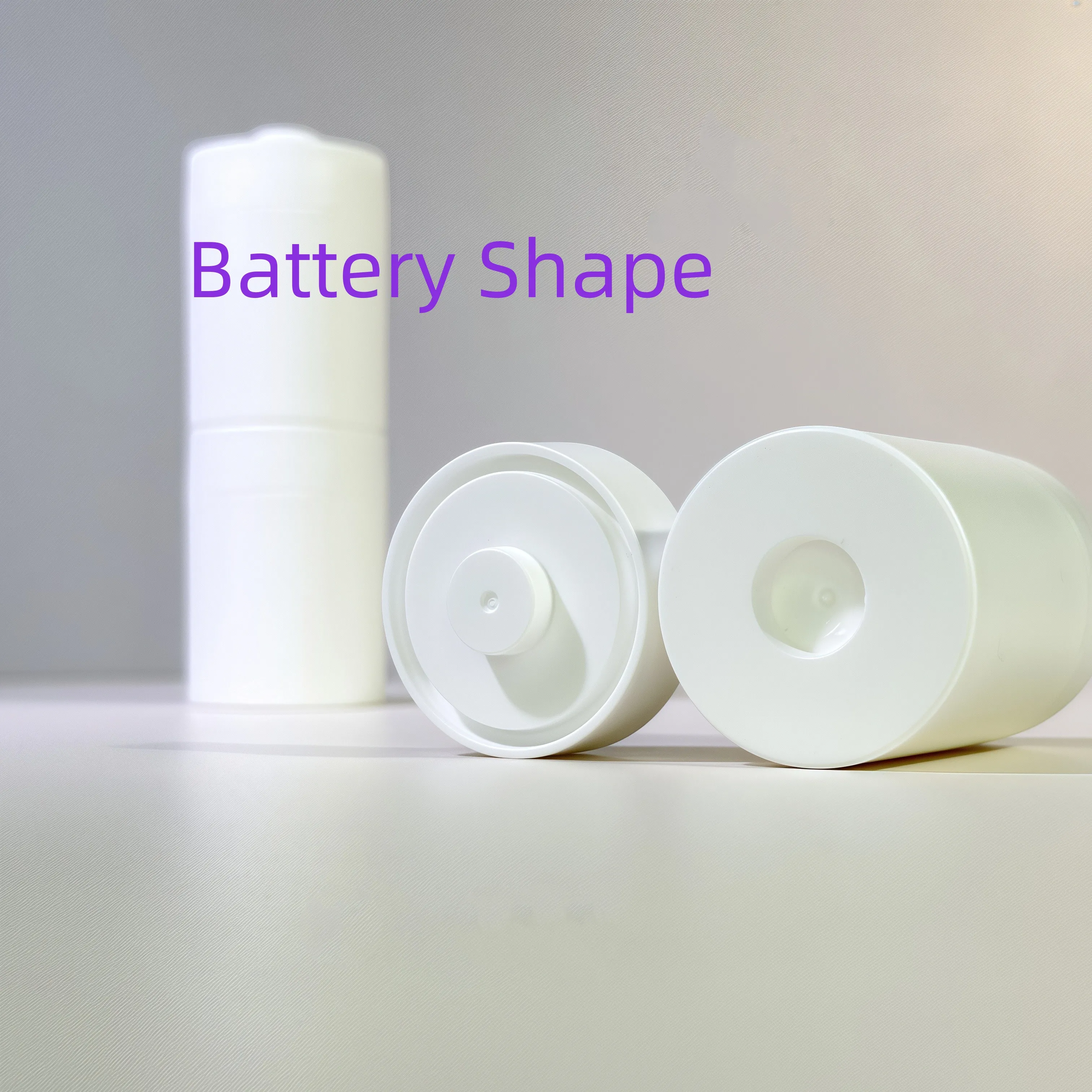 40ml Battery Shaped Disposable Plastic Cup with Aluminum Foil Lid for Wide Temperature Range and Customized Color Options
