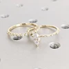 Set di anelli in oro