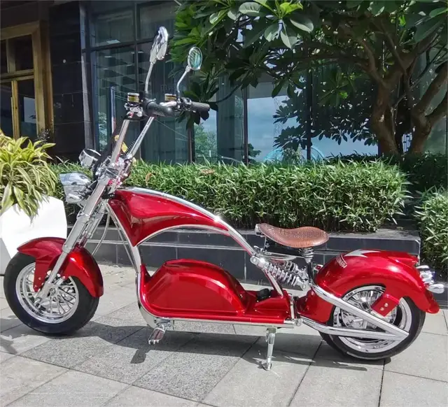 chrome Scooter Supply Citycoco In Europe warehouse NEW Electric Scooter 60V100A 2000W Electric Motorcycle For Adults