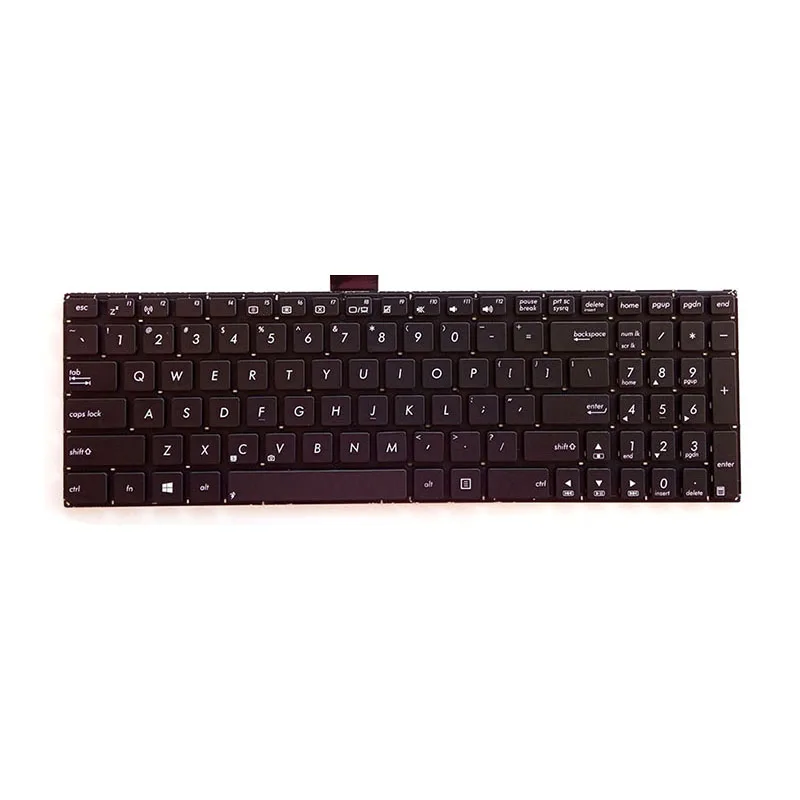 New English Keyboard Replacement for Asus K555 X555/L X502 R565L R556L A555L F555L PRO552L