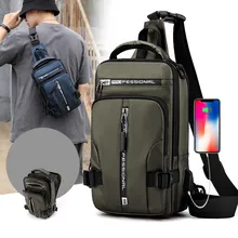 Oem Fashion Chest Bag Stylish Casual One Shoulder Crossbody Bag Running Multifunctional Hiking Sport Cycling Outdoor Waist Bag