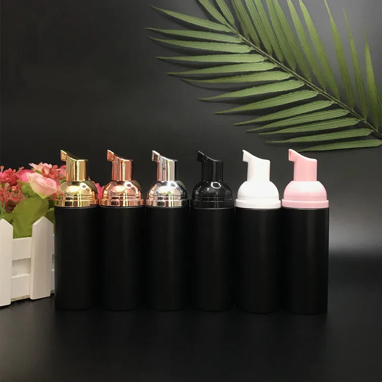 100ml 120 150ml 200ml 250ml Plastic Liquid Dispenser Foam Soap Hand Wash White clear Face Cleanser Mousse Eyelash Shampoo Bottle