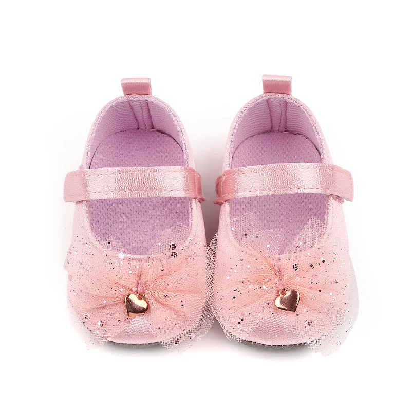 Directly Factory Beautiful High Quality Baby Toddler Girl Shoes Prewalker Shoes factory