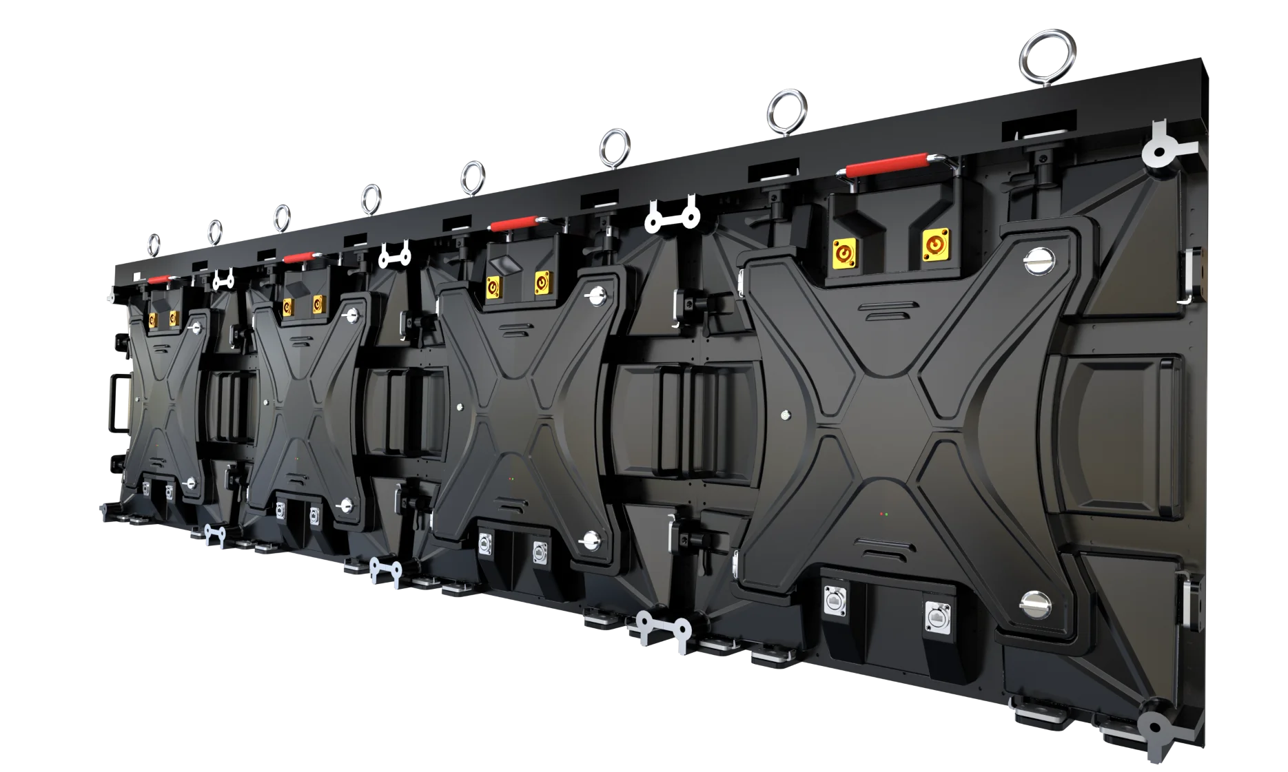 Indian Style 576mm*576mm Die Casting Aluminum Cabinet for Indoor P3 Display Screen manufacture